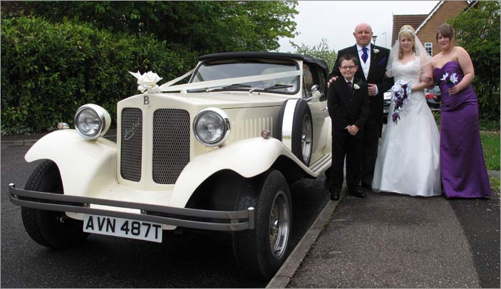 March Wedding Car